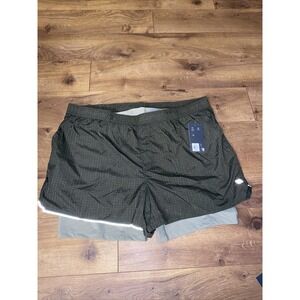 VRST Mens Size 2XL Elevated Hybrid Run Short‎ Forest Night NWT Lined